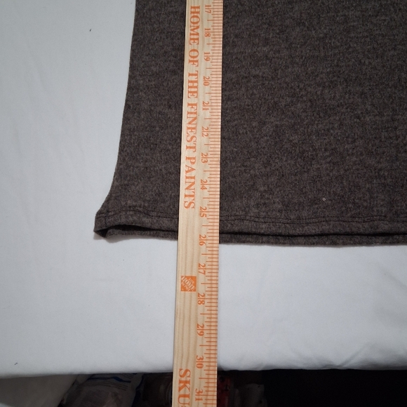 NIP eloges Sz. S Brown/Gray Crew Neck Long Sleeve Top - Picture 7 of 10
